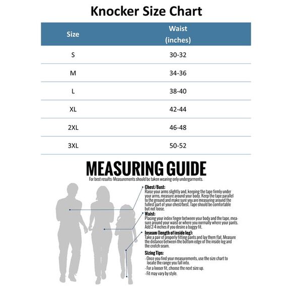 Knocker Men's Slim Fit Fleece Sweat Pants - Picture 2 of 2